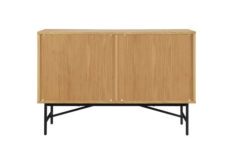 Kommode breit 120 cm Eiche Echtholzfurnier, Ansicht 4