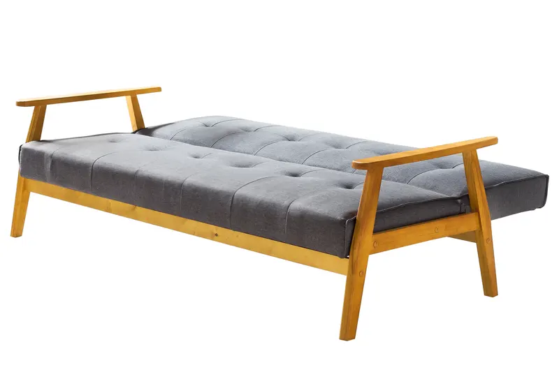 Schlafsofa 190 × 85 × 81 cm, dunkelgrau, Ansicht 3