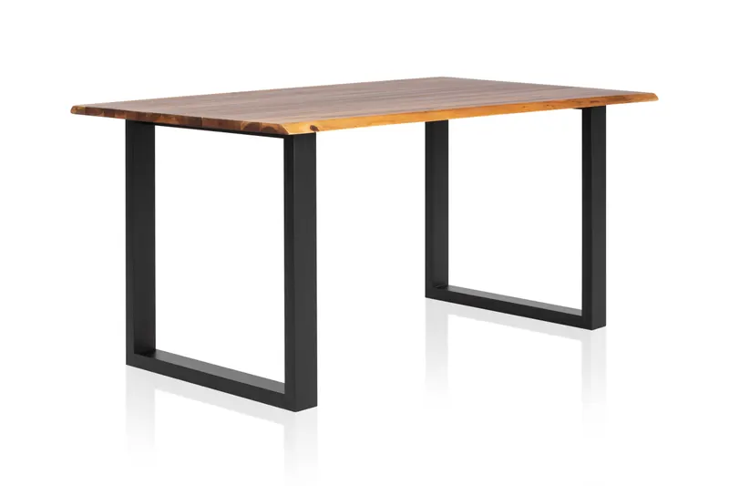 Esstisch 200 × 100 × 77 cm aus Akazie, Ansicht 4