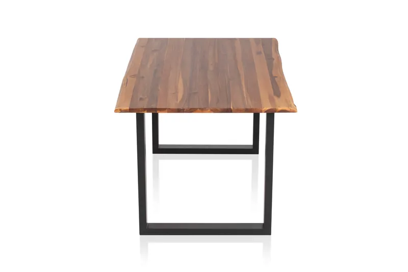 Esstisch 200 × 100 × 77 cm aus Akazie, Ansicht 5