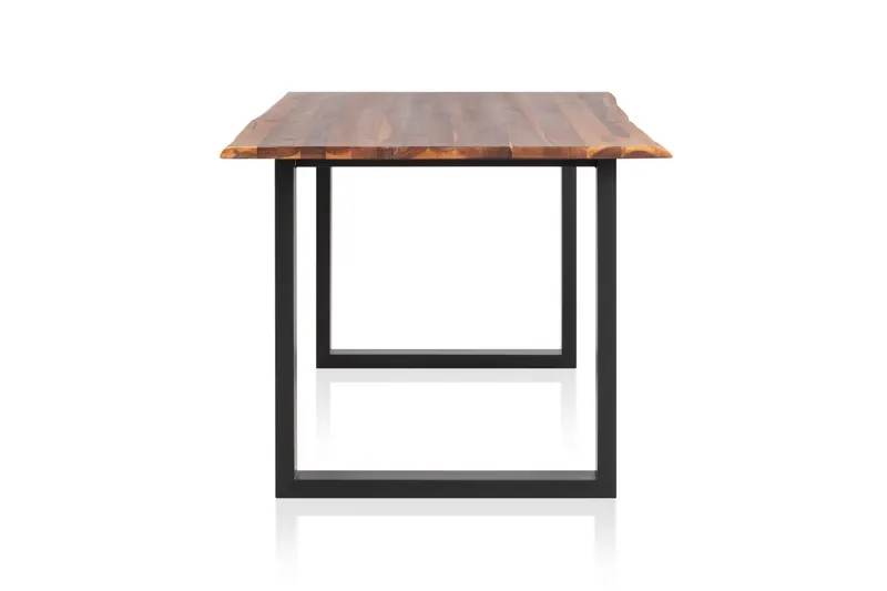 Esstisch 200 × 100 × 77 cm aus Akazie, Ansicht 6