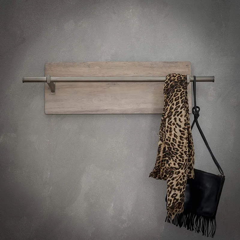 Wandgarderobe 85 cm Eiche Dekor, Ansicht 3