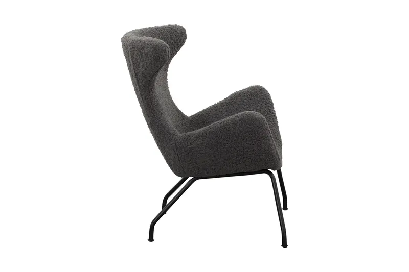 Relaxsessel Teddyfell grau, Ansicht 3