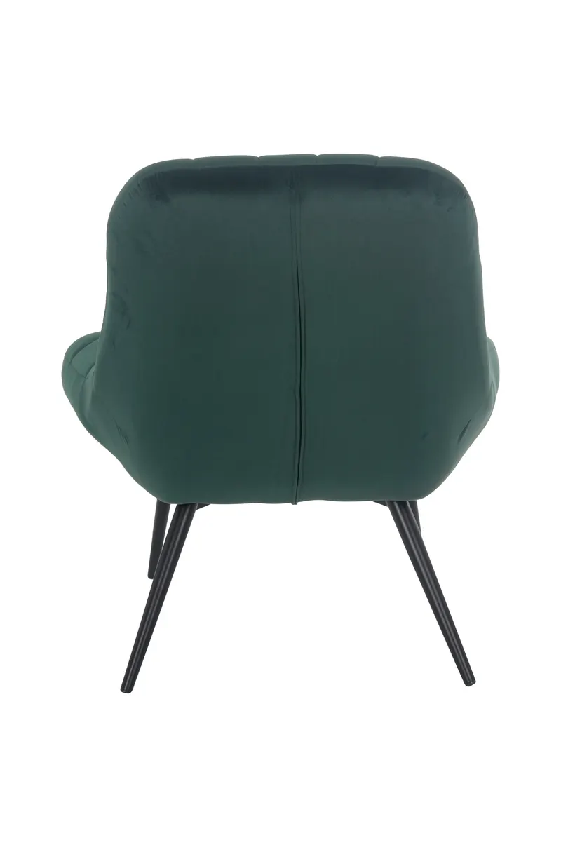 Sessel XXL Samt grün, Metall schwarz, Ansicht 5