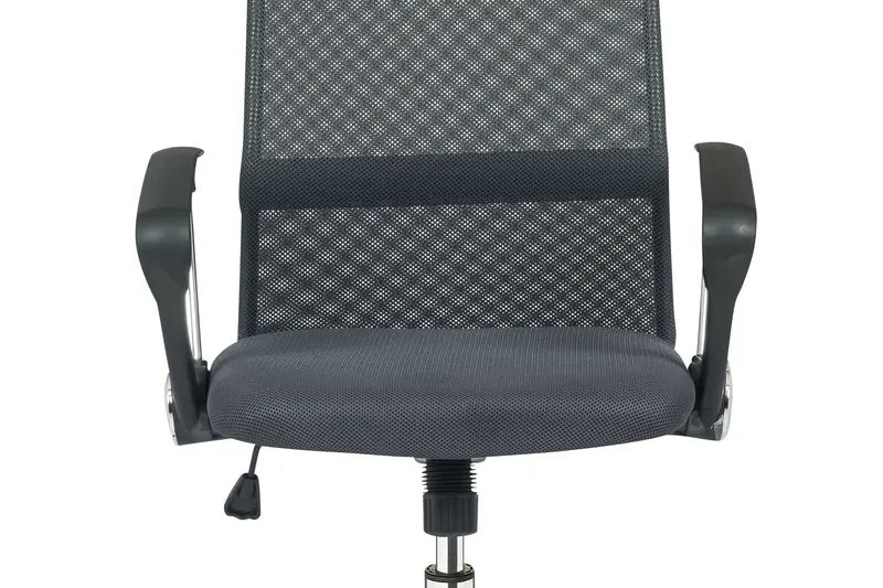 Bürostuhl Grau mit Mesh, Ansicht 4