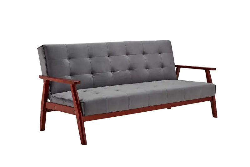 Dundal Schlafsofa skandinavisch, Dunkelgrau