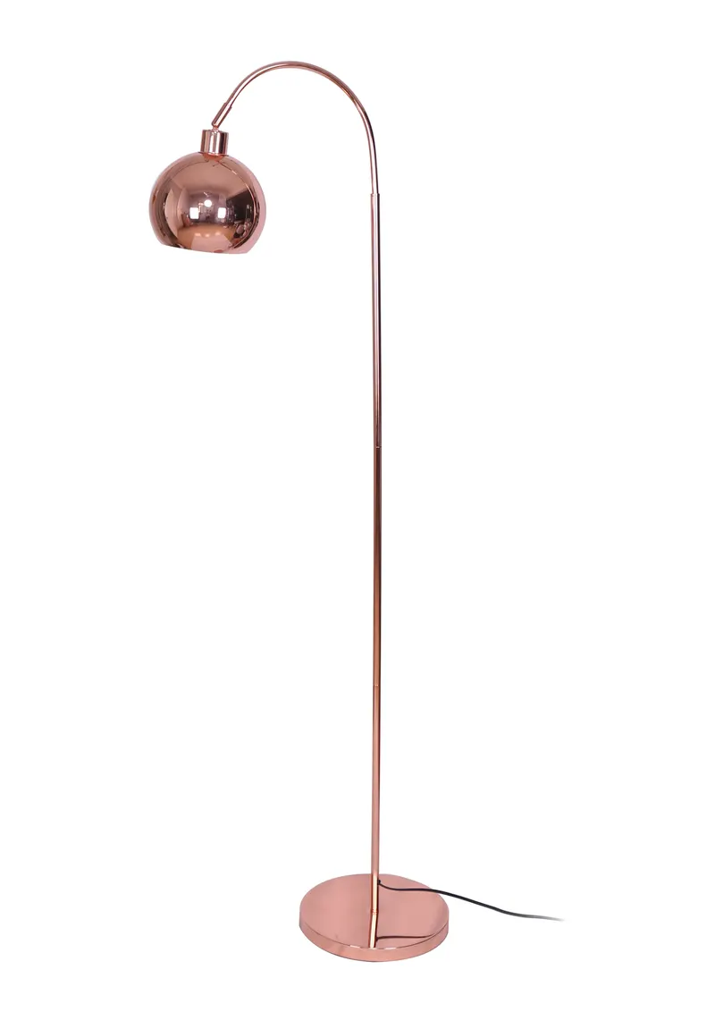 Denver Stehlampe aus Metall in Kupferoptik
