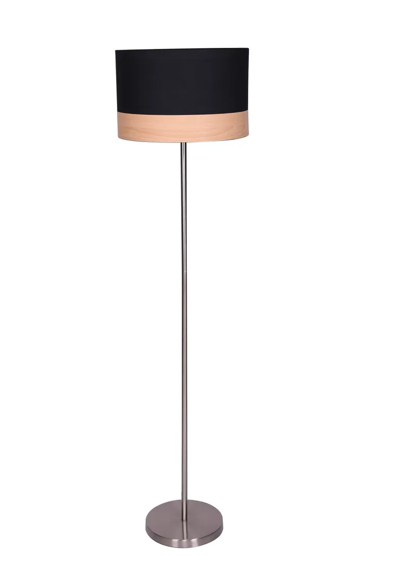 Stehlampe rund schwarz Ø 38 cm, Ansicht 1