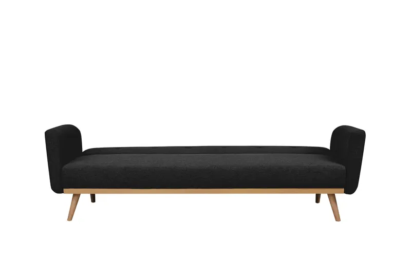Schlafsofa, Schwarz, Ansicht 2