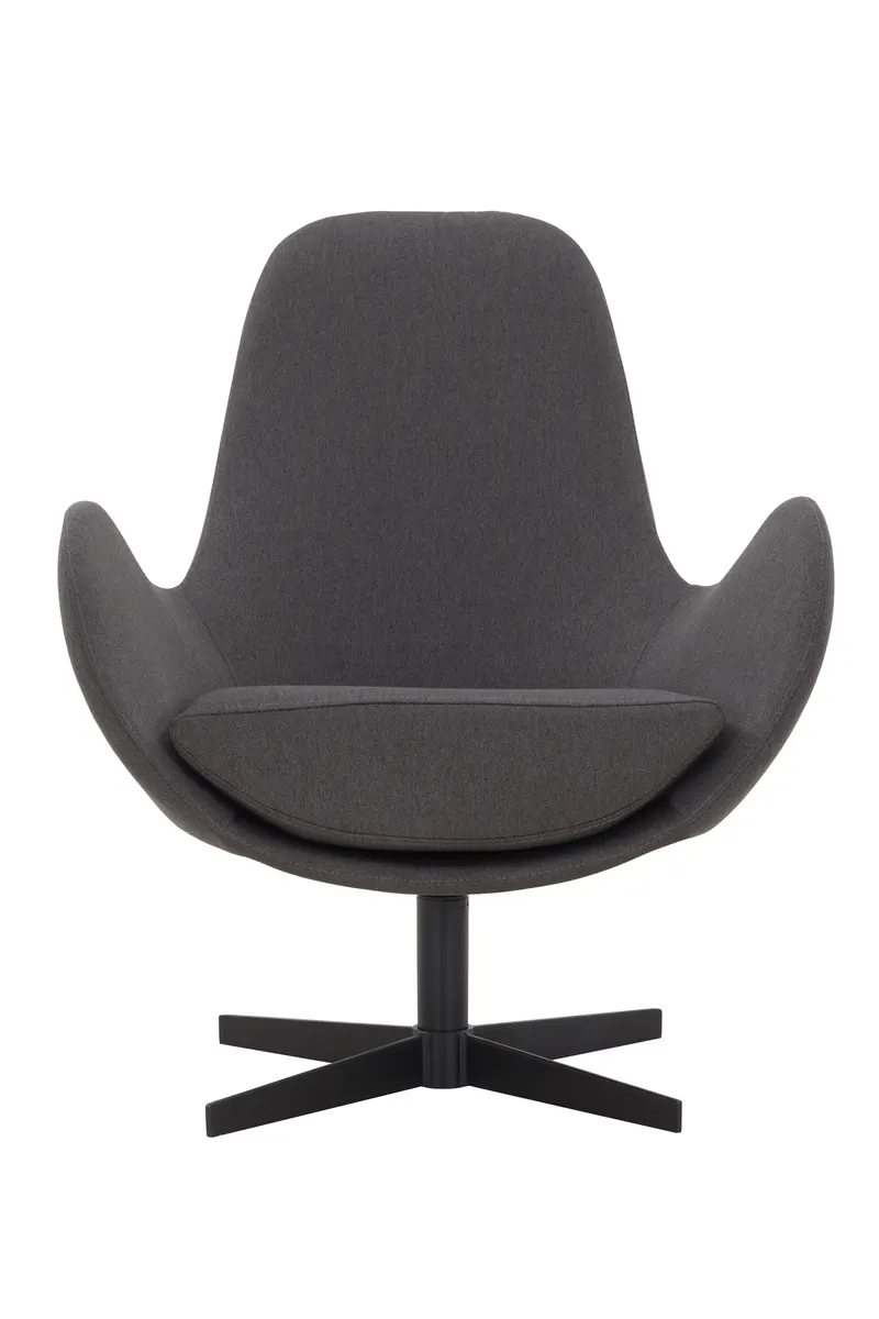 Sessel mit Drehfunktion, Dunkelgrau, Ansicht 2