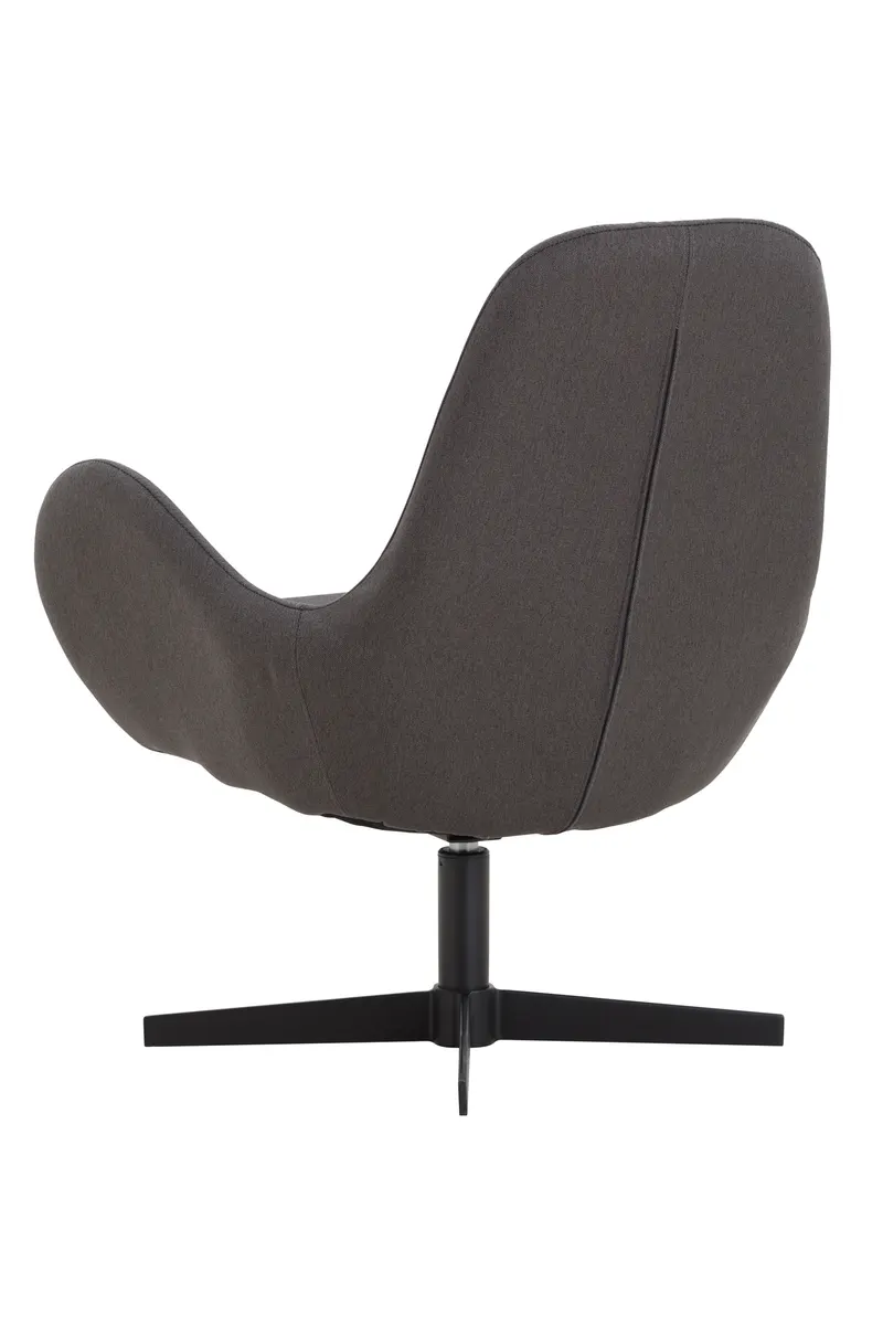 Sessel mit Drehfunktion, Dunkelgrau, Ansicht 4