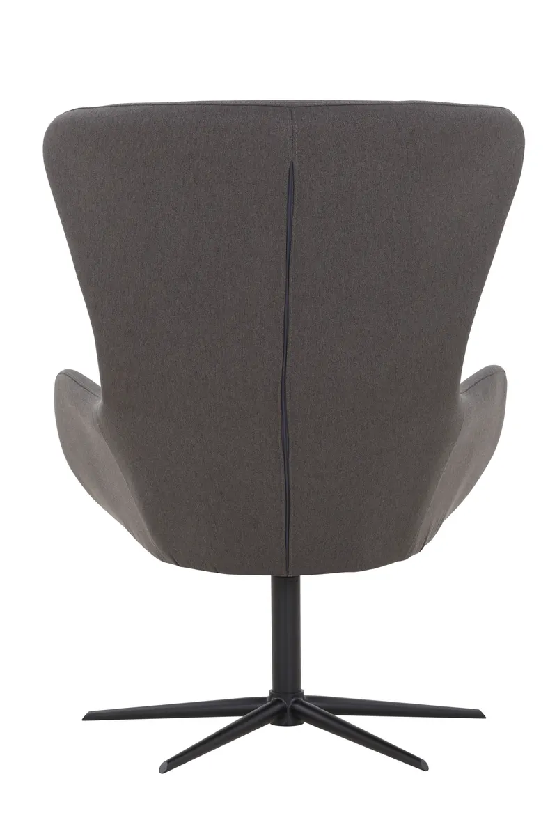 Sessel mit Drehfunktion, dunkelgrau/schwarz, Ansicht 5