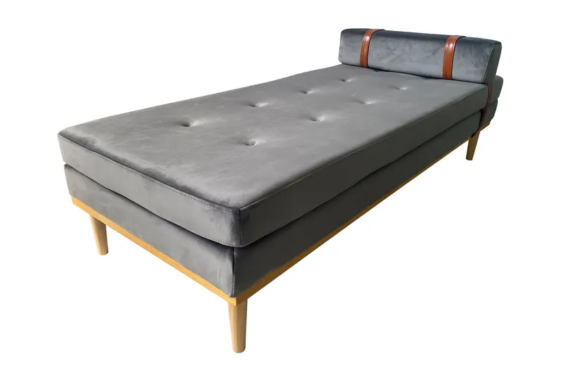 Daybed Samt grau, Ansicht 5