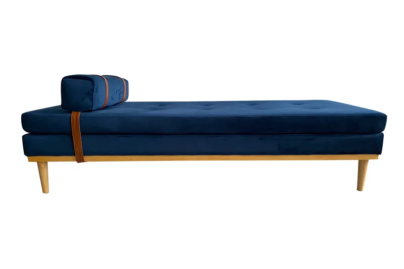Daybed Samt blau, Ansicht 2