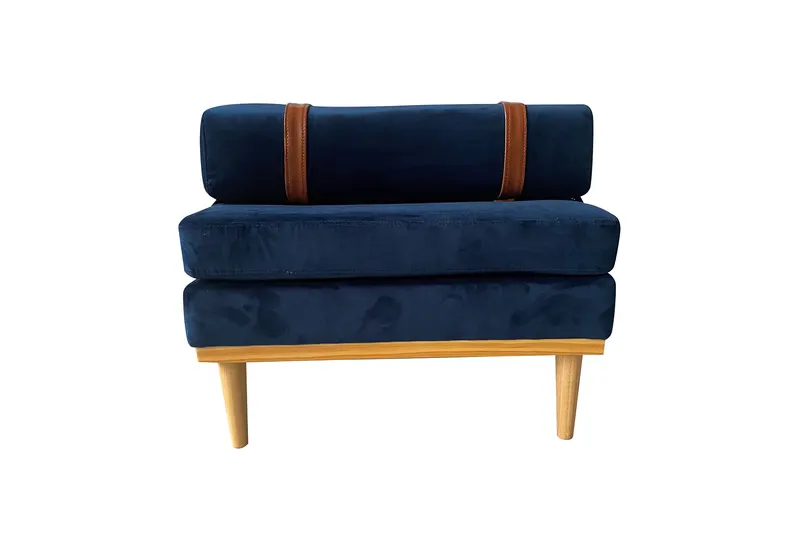 Daybed Samt blau, Ansicht 3