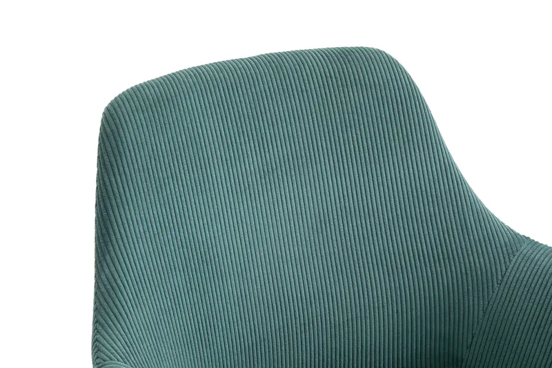 Armlehnstuhl Cord-Optik 2er Set Grün, Ansicht 6