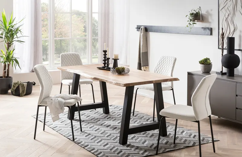 Stuhl 2er Set Beige, Ansicht 7