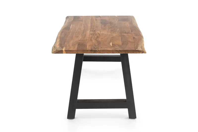 Esstisch Akazie 200 × 100 cm, A-Gestell, Ansicht 3
