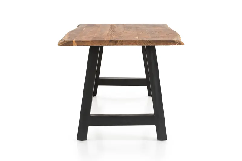 Esstisch Akazie 200 × 100 cm, A-Gestell, Ansicht 4