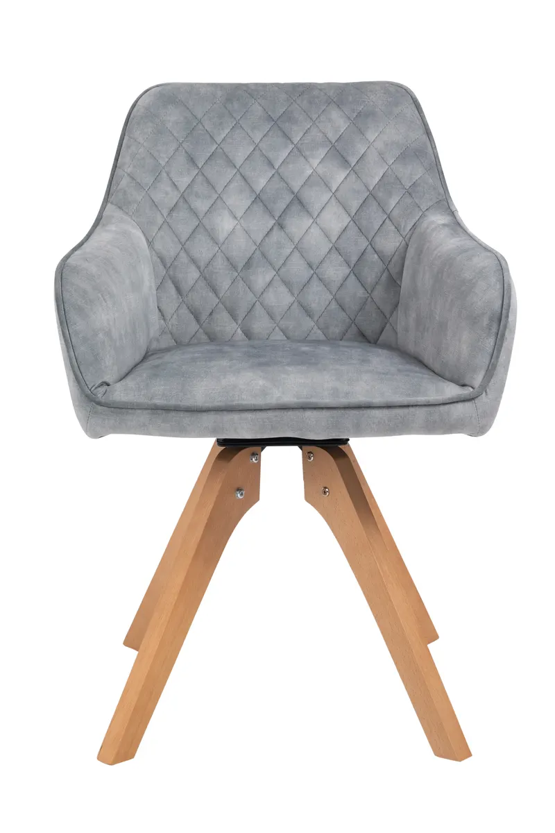 Essgruppe 5-teilig, Tisch 180 × 90 cm, graue Stühle, Ansicht 7