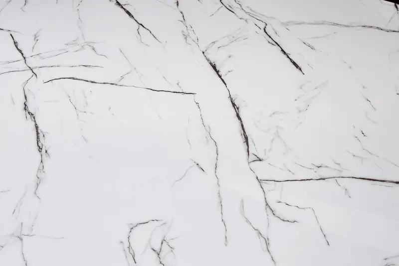 Couchtisch 110 × 60 cm, Weiß/Chrom, Ansicht 4