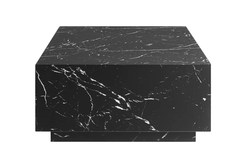 Couchtisch Schwarz, 120 × 75 cm, Ansicht 3