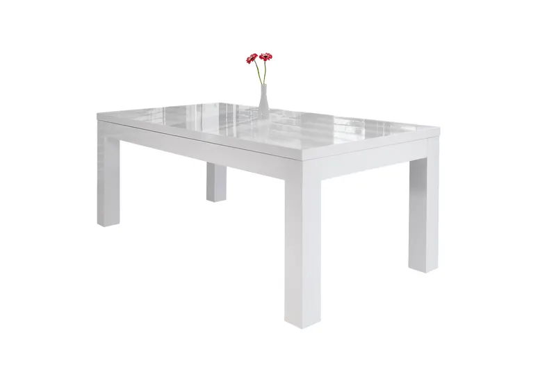 Esstisch 180/260 × 90 cm, weiß