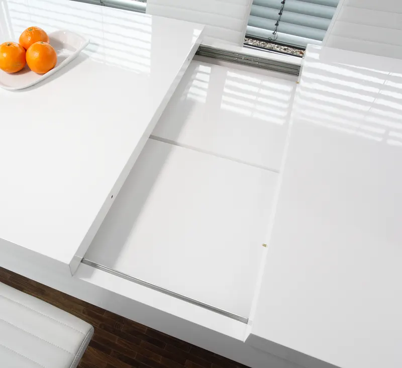 Esstisch 180/260 × 90 cm, weiß, Ansicht 6