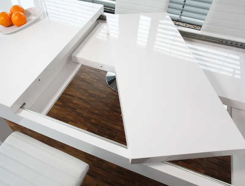 Esstisch 180/260 × 90 cm, weiß, Ansicht 7