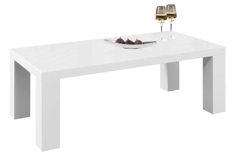 Couchtisch 120 × 60 × 40 cm, weiß