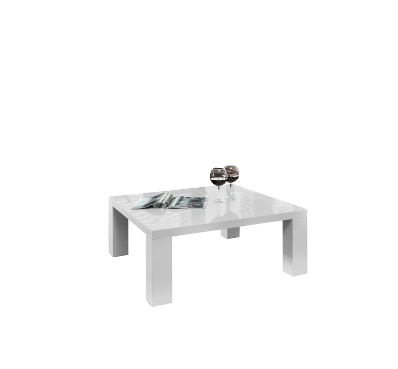 Couchtisch 90 × 90 × 40 cm, weiß