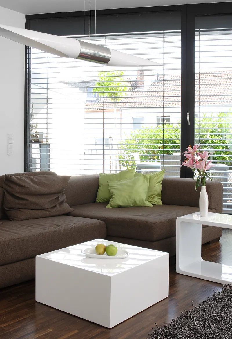 Couchtisch 60 × 60 × 30 cm, weiß, Ansicht 2