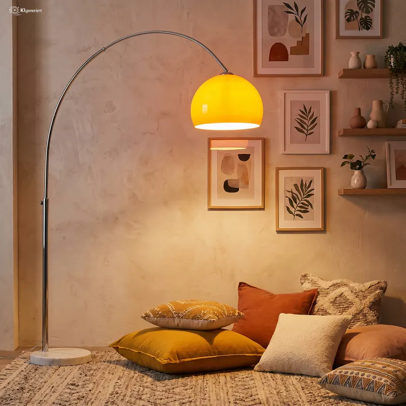 Bogenlampe 208 cm Orange, Ansicht 6