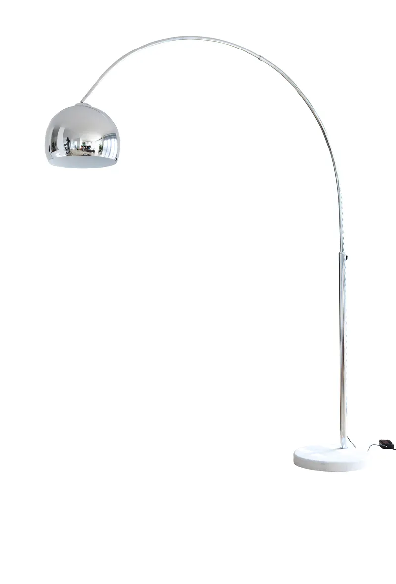 Bogenlampe 208 cm chrom