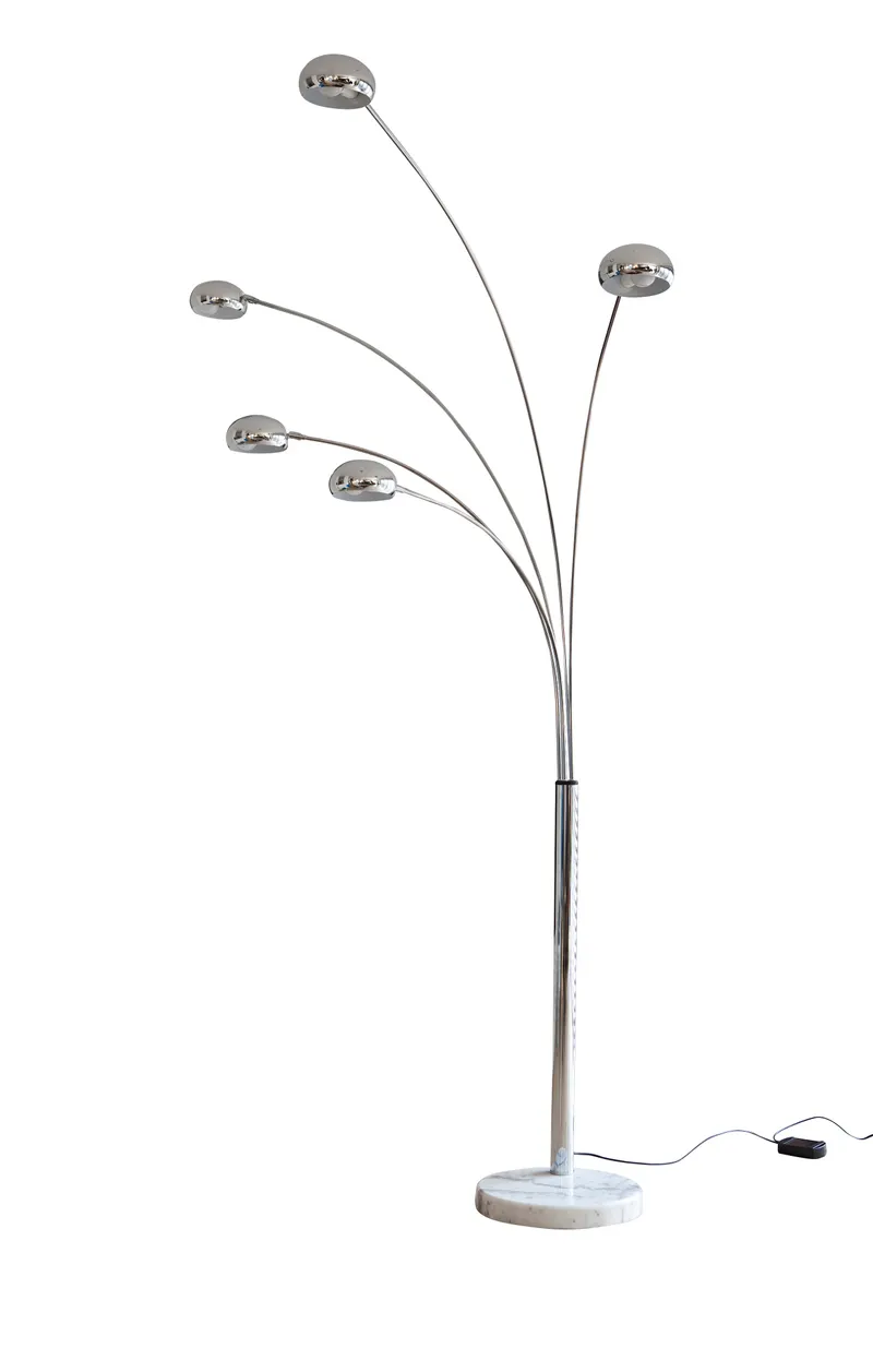 Five Fingers Stehleuchte 205 cm chrom