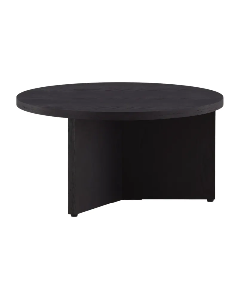 Saltö runder Couchtisch in Ø 85 cm, Schwarz, Ansicht 9