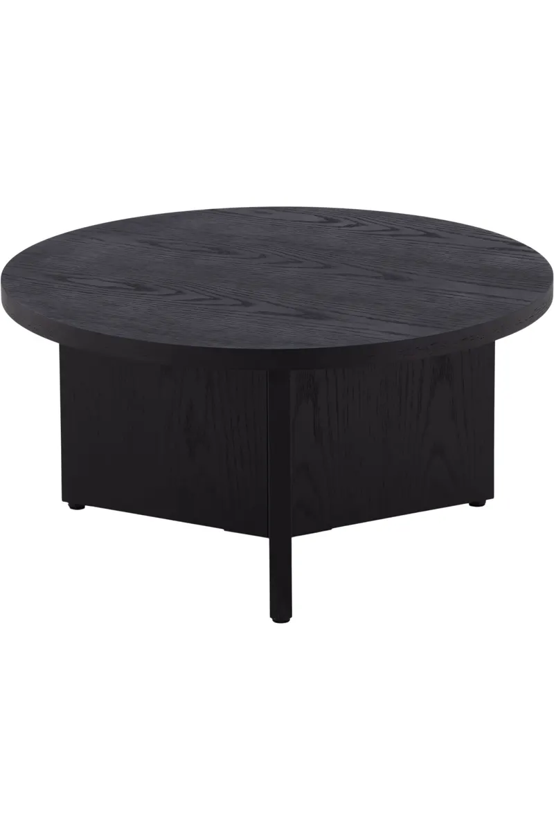Saltö runder Couchtisch in Ø 85 cm, Schwarz, Ansicht 13