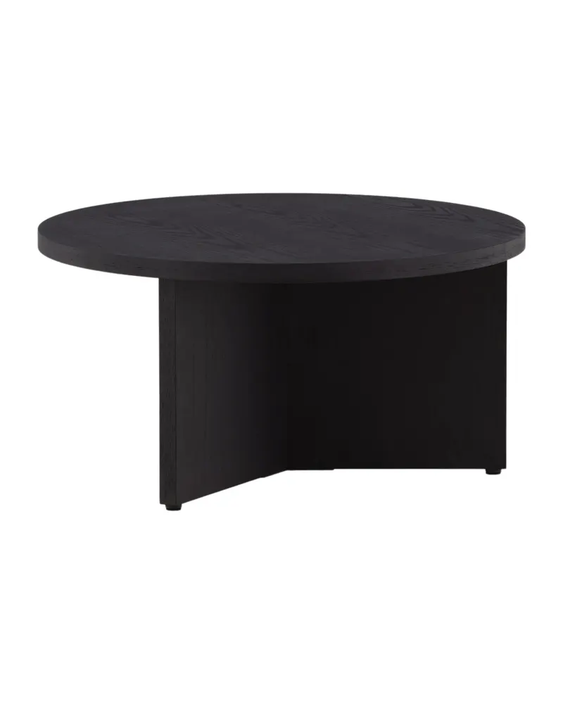 Saltö runder Couchtisch in Ø 85 cm, Schwarz, Ansicht 5