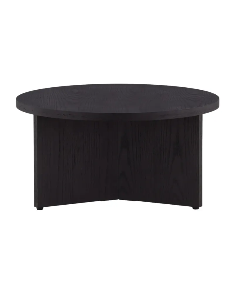 Saltö runder Couchtisch in Ø 85 cm, Schwarz, Ansicht 6