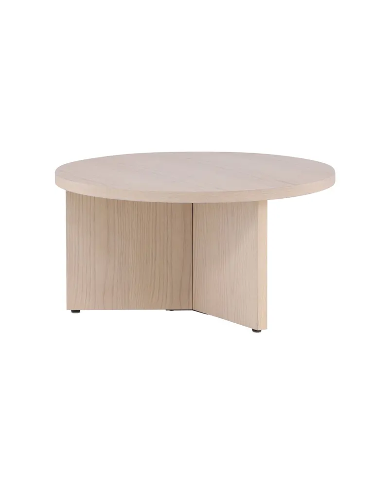 Saltö runder Couchtisch in Ø 85 cm, Whitewash, Ansicht 7