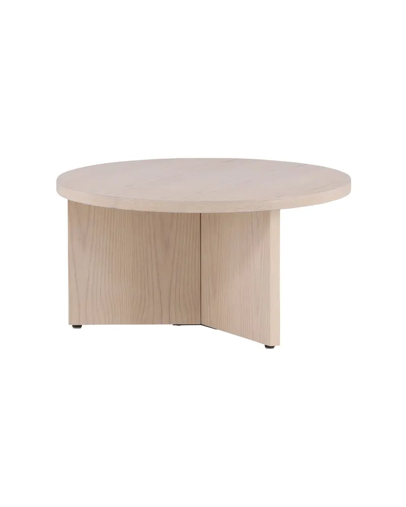 Saltö runder Couchtisch in Ø 85 cm, Whitewash, Ansicht 4