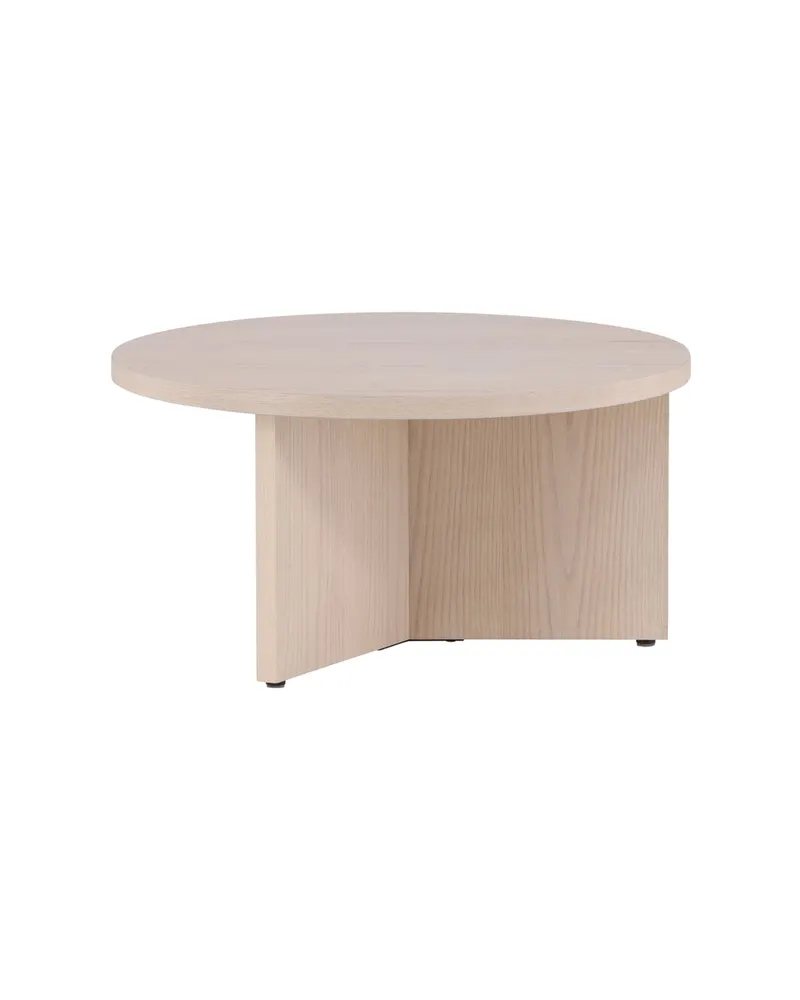 Saltö runder Couchtisch in Ø 85 cm, Whitewash, Ansicht 5