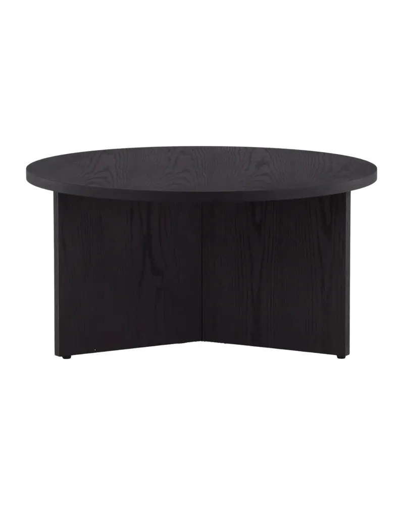 Saltö runder Couchtisch in Ø 65 cm, Schwarz, Ansicht 7