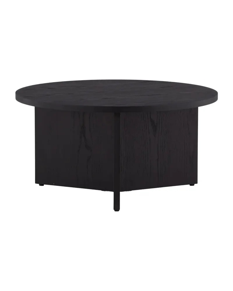 Saltö runder Couchtisch in Ø 65 cm, Schwarz, Ansicht 9