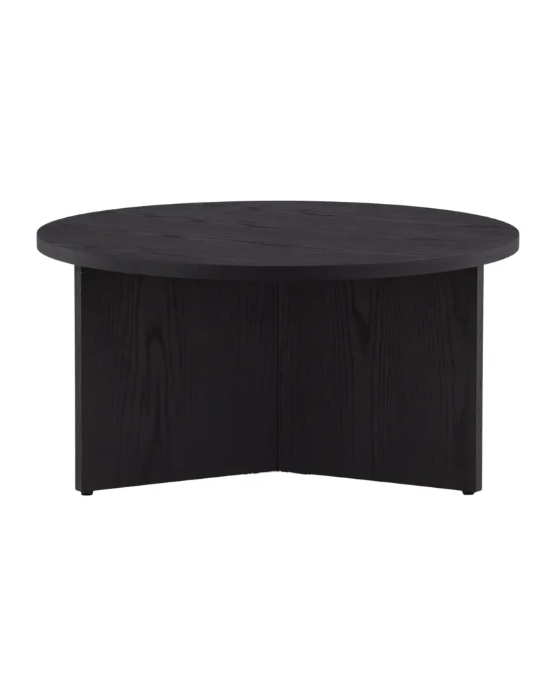 Saltö runder Couchtisch in Ø 65 cm, Schwarz, Ansicht 11