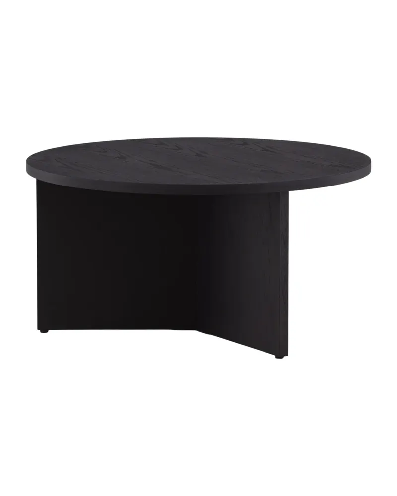 Saltö runder Couchtisch in Ø 65 cm, Schwarz, Ansicht 12