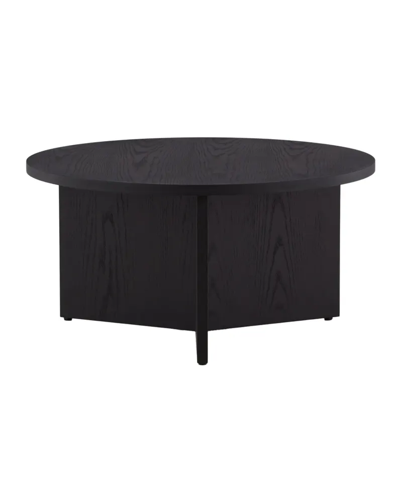 Saltö runder Couchtisch in Ø 65 cm, Schwarz, Ansicht 13