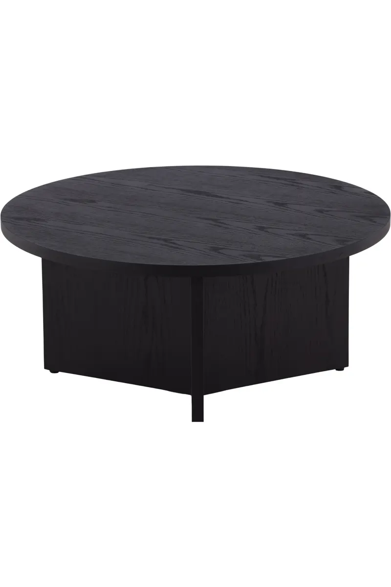 Saltö runder Couchtisch in Ø 65 cm, Schwarz, Ansicht 3