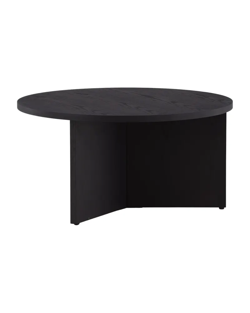 Saltö runder Couchtisch in Ø 65 cm, Schwarz, Ansicht 6