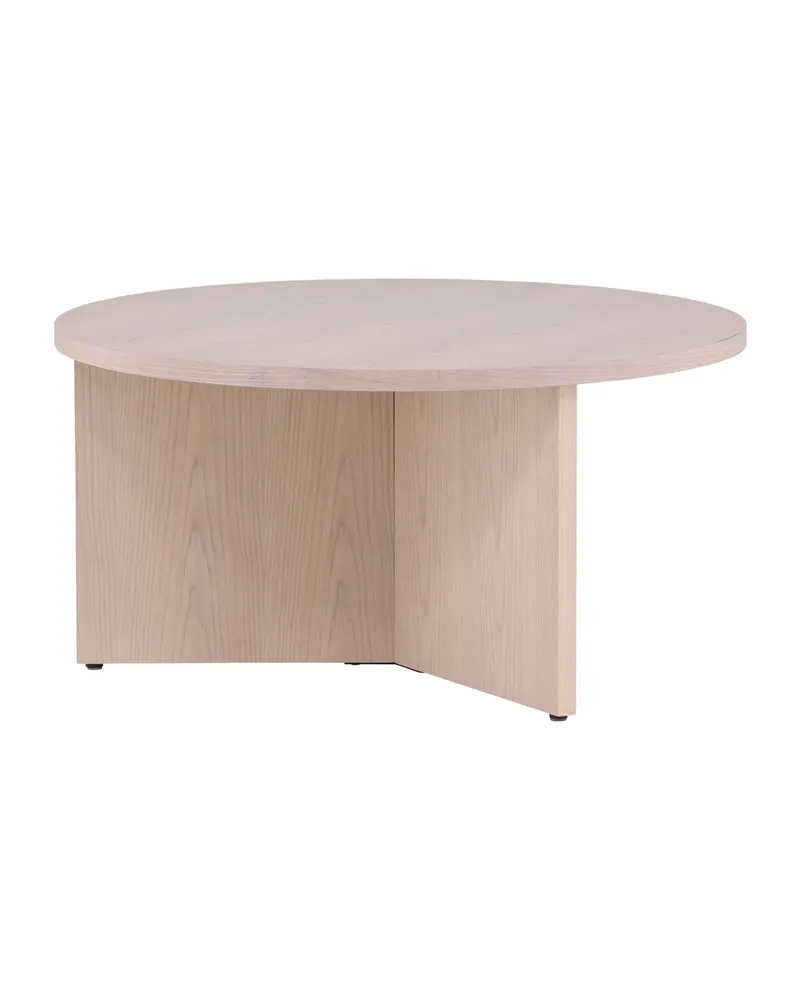 Saltö runder Couchtisch in Ø 65 cm, Whitewash, Ansicht 8